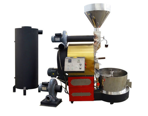 brûleur de café de gaz de la capacité 0.35kg/Hr de 304ss 3kg avec le plateau de refroidissement de café