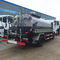 Camion-citerne aspirateur de l'eau 190HP d'acier inoxydable, camion de l'eau de 90km/H Dongfeng