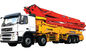 machines de construction de routes de camion de pompe concrète de 1800r/Min 52m