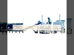 Centrale d'enrobage mobile XDEM 10TPH 20TPH 40TPH 60TPH, usine d'asphalte mobile, convoyeur à racleur, haute productivité