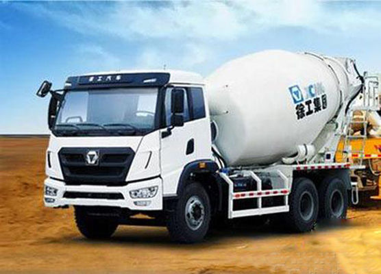 machines de construction de routes de camion de mélangeur de transit de 250kw 9m3