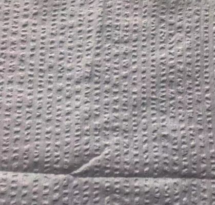 Tissu de crépon de coton de coton de Grey Reactive Dyed 115gsm