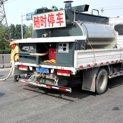 Asphalt Caulking Machine Road Asphalt Camion-monté 50 kilowatts