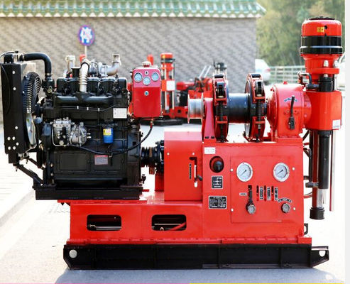 GXY-360 Fuseau rotatif de forage de noyau géologique Max 500m Profondeur de forage d'exploration de génie hydraulique pour la forage de roche Coring Water Well Grouting Highway Railway Survey Equipment