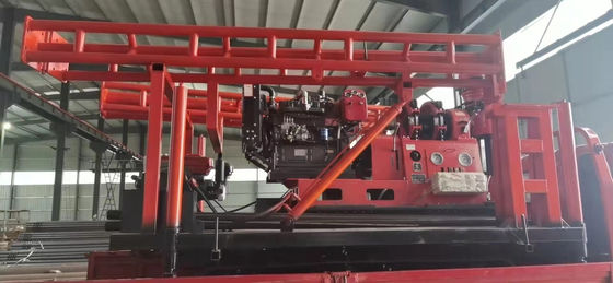 GXY-360 Fuseau rotatif de forage de noyau géologique Max 500m Profondeur de forage d'exploration de génie hydraulique pour la forage de roche Coring Water Well Grouting Highway Railway Survey Equipment