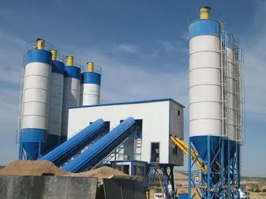 XDEM HZS120 120M3H Usine stationnaire de mélange de lot de béton