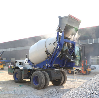 Camion à béton à charge autonome XDEM 4,5 m3 91 kW 7700*2860*358 mm