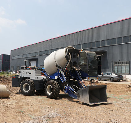 Camion à béton à charge autonome XDEM 4,5 m3 91 kW 7700*2860*358 mm