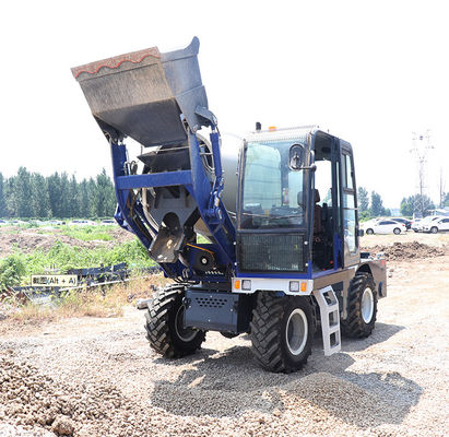 1.8m3 XDEM Auto-chargement du béton mélangeur camion Motomixteur 78kw