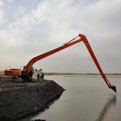 OEM 18-22m Excavateur d'extension Longue portée bras de rampe Pour 20-50T Excavateur Long Boom personnalisation