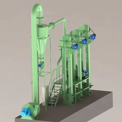 XDEM Machine de pressage à l'huile de concassage de coquille de noyau de palme Système automatique de fissuration et de séparation des noix de palme