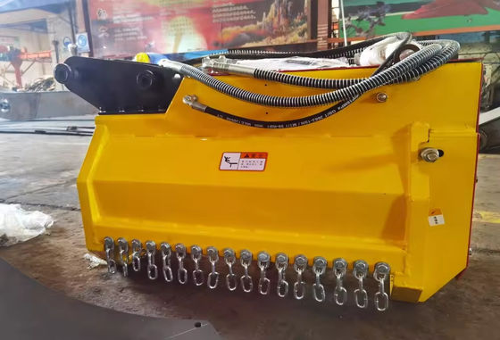24' Mini Excavateur Coupeuse à mousse à flèche Fixation lame standard Pour les excavateurs de 1,5-2 tonnes