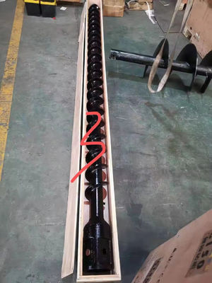 Nouveau raccordement à une excavatrice perceuse rotative perceuse standard de diamètre pour le marché de gros des excavatrices