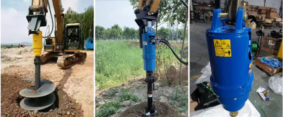 Nouveau raccordement à une excavatrice perceuse rotative perceuse standard de diamètre pour le marché de gros des excavatrices