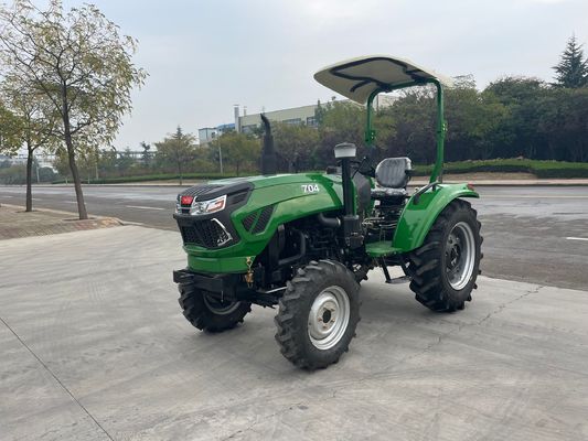 Vente en usine de tracteur à roues bon marché de 70 ch