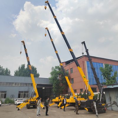 Équipement de construction Téléscopique Boom 1 à 8 tonnes Araignées électriques à double puissance