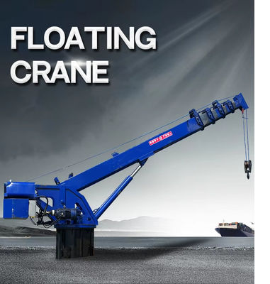 XDEM Grand tonnage Hydraulique Téléscopique Arm Dock Cranes Cranes de navires Fabricants de grues de navires Soulevées lourdes dans les chantiers navals