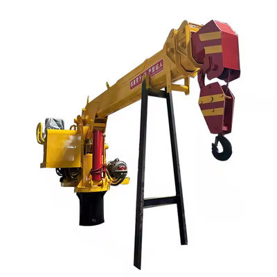 La grue de navire XDEM Telescopic Boom Crane à moteur diesel améliore les opérations de sauvetage en mer avec précision