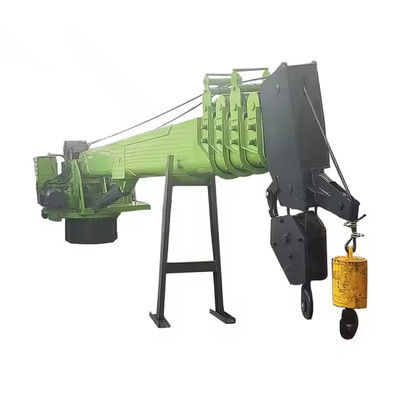 La grue de navire XDEM Telescopic Boom Crane à moteur diesel améliore les opérations de sauvetage en mer avec précision