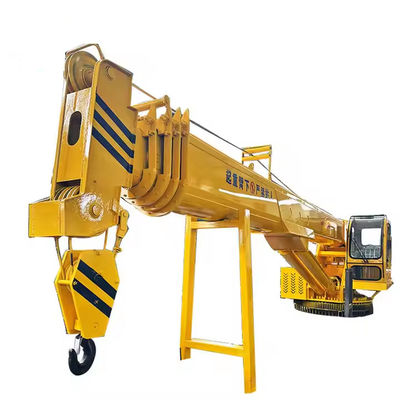 La grue de navire XDEM Telescopic Boom Crane à moteur diesel améliore les opérations de sauvetage en mer avec précision