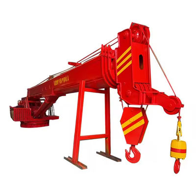 La grue de navire XDEM Telescopic Boom Crane à moteur diesel améliore les opérations de sauvetage en mer avec précision