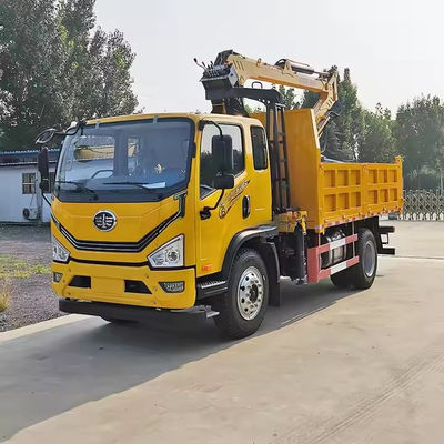 XDEM Hydraulique à quatre roues motrices Traction et transport Truque à décharge de bois avec seau pour utilisation agricole