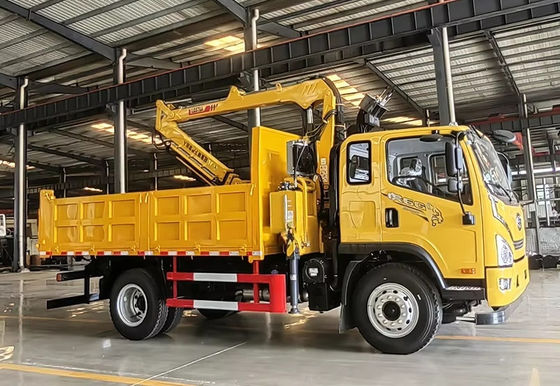 XDEM Hydraulique à quatre roues motrices Traction et transport Truque à décharge de bois avec seau pour utilisation agricole