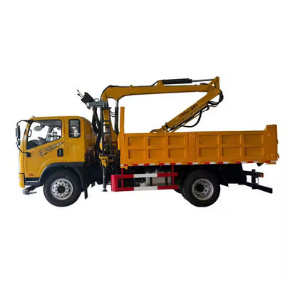 XDEM Multifonctionnelle Hydraulique Rotation Boom Grab Grue en bois avec châssis automobile à usage agricole