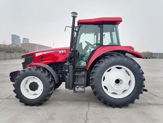 Tracteur YTO NLY1154E 115 chevaux Tracteur 4 roues à roue 110 chevaux Tracteur