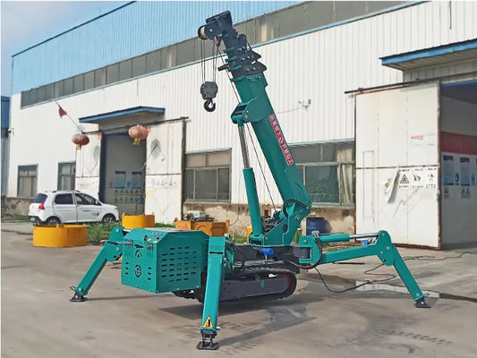 XDEM Grue à araignée polyvalente haute capacité de charge avec télécommande pour soulever des objets lourds dans la manutention de matériaux
