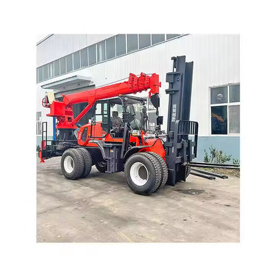 XDEM Grue élévateur polyvalent hors route pour les chantiers agricoles et de construction dans la manutention de matériaux