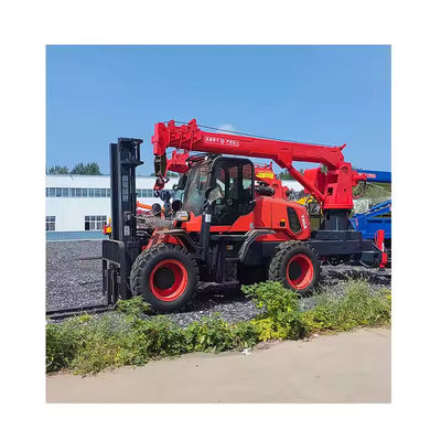 XDEM Grue élévateur polyvalent hors route pour les chantiers agricoles et de construction dans la manutention de matériaux