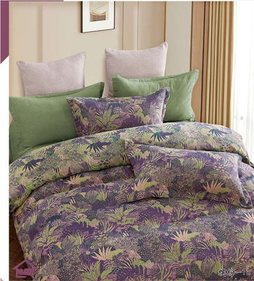 Couleur nouvelle arrivée Jacquard coton Lit ensemble couette couverture Lit personnalisé Taille