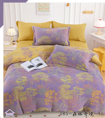 Couverture de couette en coton pur couverture de lit