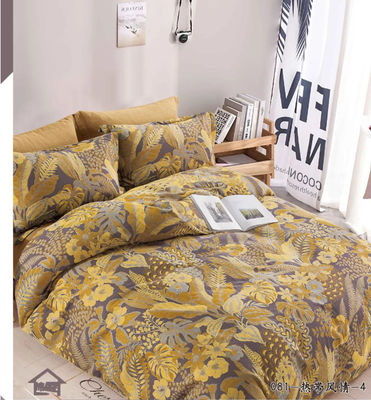 Couverture de lit en coton 100% en tissu double Jacquard