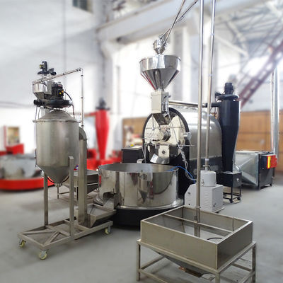 Usine électrique industrielle 30kg 60kg 120kg 200kg 300kg Machine de torréfaction de grains de café