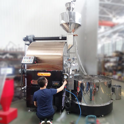 Testeur de café industriel pour l'usage de l'usine Machine de torréfaction de café 50kg 60kg Avec contrôle PLC