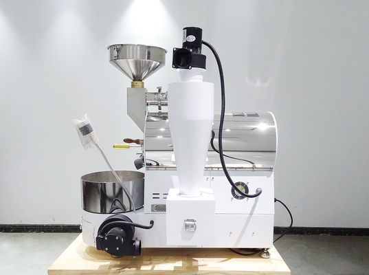 Machine de torréfaction de café industriel 1 kg Capacité à air chaud en acier inoxydable à domicile Turquie commerciale Afterburner à l'extérieur