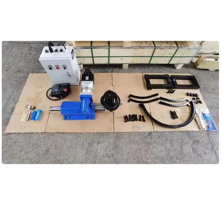 Machine de repassage portable sur place Perçage et repassage de trous droits d'acier de cuivre d'acier inoxydable réparation de chantier naval LTJ-45 LTJ-60