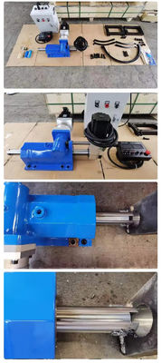Machine de repassage portable sur place Perçage et repassage de trous droits d'acier de cuivre d'acier inoxydable réparation de chantier naval LTJ-45 LTJ-60