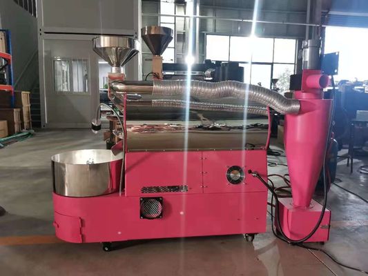 220V 3kg 6kg machine de torréfaction de café double paroi tambour en acier inoxydable gratuit ajouter le jauge d'air / Bluetooth connecter artisan courbe d'enregistrement
