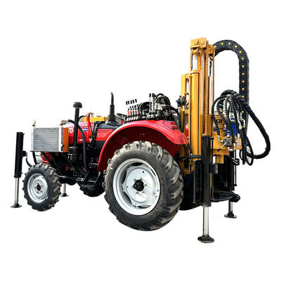XDEM WL200D 50hp Tracteur monté 220m machine de forage de puits avec polyvalence hydraulique de forage à l'eau