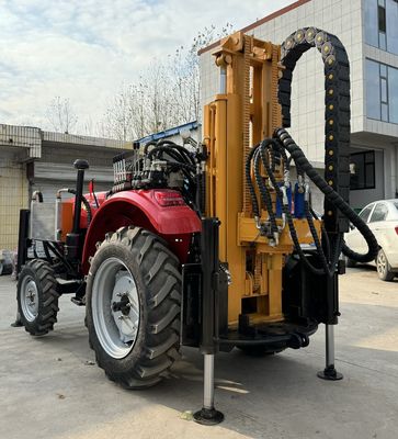 XDEM WL200D 50hp Tracteur monté 220m machine de forage de puits avec polyvalence hydraulique de forage à l'eau