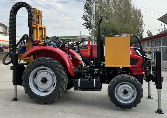 XDEM WL200D 50hp Tracteur monté 220m machine de forage de puits avec polyvalence hydraulique de forage à l'eau
