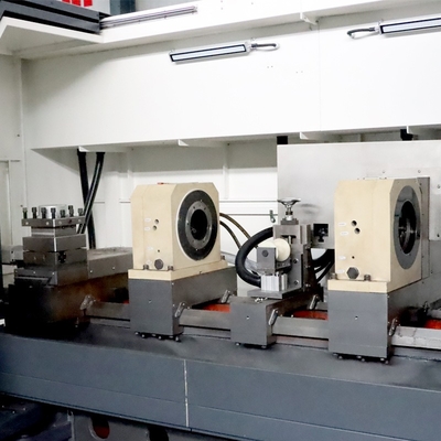 Machine à tour CNC à double fuseau moteur électrique de 5,5 kW 380V