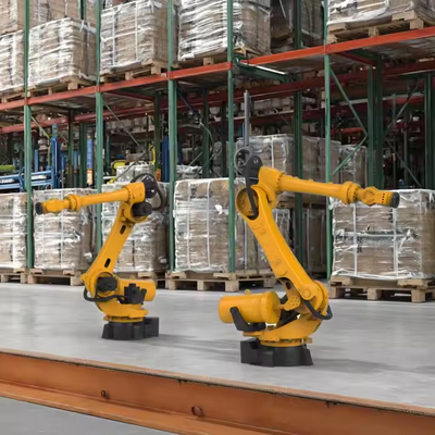 Bras de robot industriel à 6 axes de 10 kg de charge utile et 1700 mm de portée, soudage MIG en acier inoxydable, manipulateur de soudage robotisé automatique à 6 axes