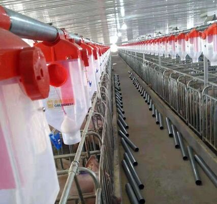 Équipement d'élevage revêtu en poudre résistant à la corrosion avec des bords arrondis pour les outils agricoles sûrs