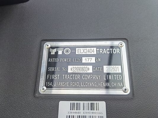 YTO Tracteur ELX2404 240HP Tracteur XDEM Tracteur USANGU Tracteur