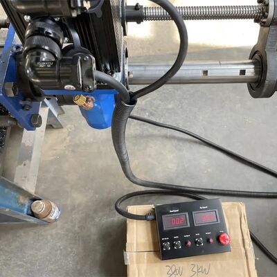 Machine de soudage automatique et de perçage de lignes portables