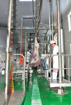 PLC Control Stainless Steel Semi-automatic Slaughtering Equipment for Pigs Cattle and Sheep